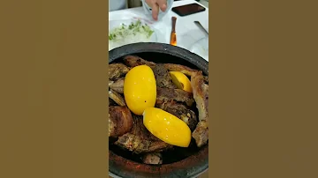 لحم الضان بطريقة عجيبة في الطبخ البانيا 