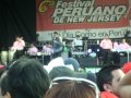 Tony Rosado el ruiseñor de la cumbia peruana! tocando en el sexto festival peruano de New Jersey