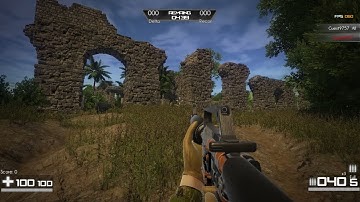 Unity 3D Testing Out MP Fps Maps - Orenge Crest