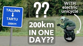 🤯 200km with EUC in one day?