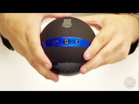 GOgroove BlueSYNC OR3 Rechargeable Bluetooth Portable Wireless Speaker for Smartphones , Tablets