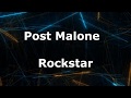 Post Malone - Rockstar ft. 21 Savage (Lyrics ) перевод на русском