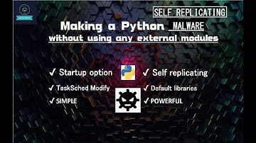 Making a Self Replicating PenTesting Program in PYTHON !! No External Modules - EASY | HOXFRAMEWORK