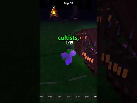 Почему вам НИКОГДА не следует отключаться в игре «99 ночей в лесу» 😨