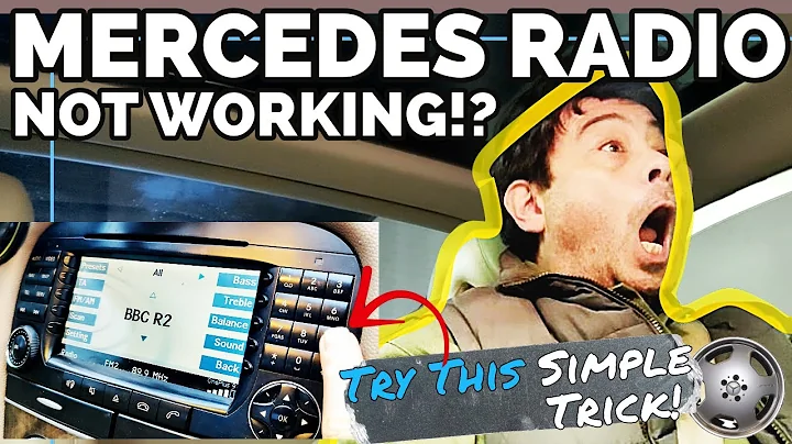 Mercedes Comand Radio Trick Try This ! SL, A, B, C, CLS, CLK, E, G, GL, ML, R CL