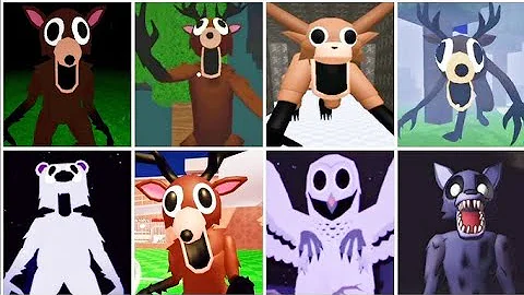 NEW HUNGRY RAM - 99 Nights in the Forest ALL JUMPSCARES [ROBLOX]