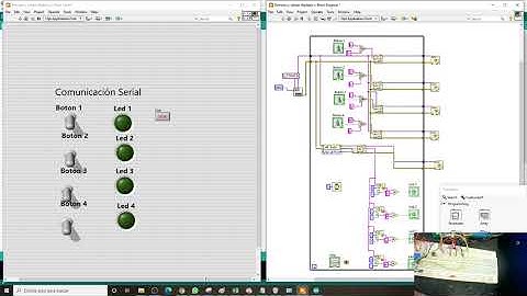 entradas y salidas digitales labview y arduino