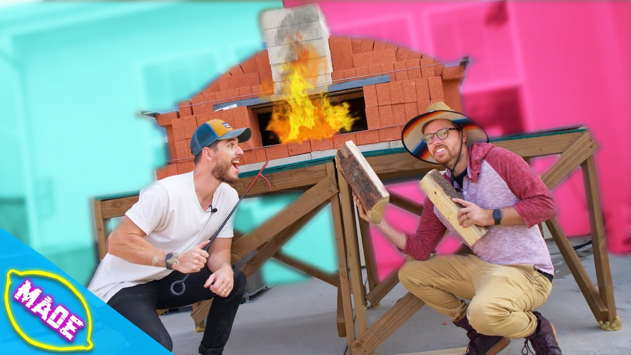 We Made a GIANT Pizza Oven! We Made a GIANT Pizza Oven!
