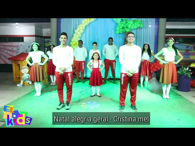 Natal alegria geral - Cristina Mel (Coreografia El Kids) class=