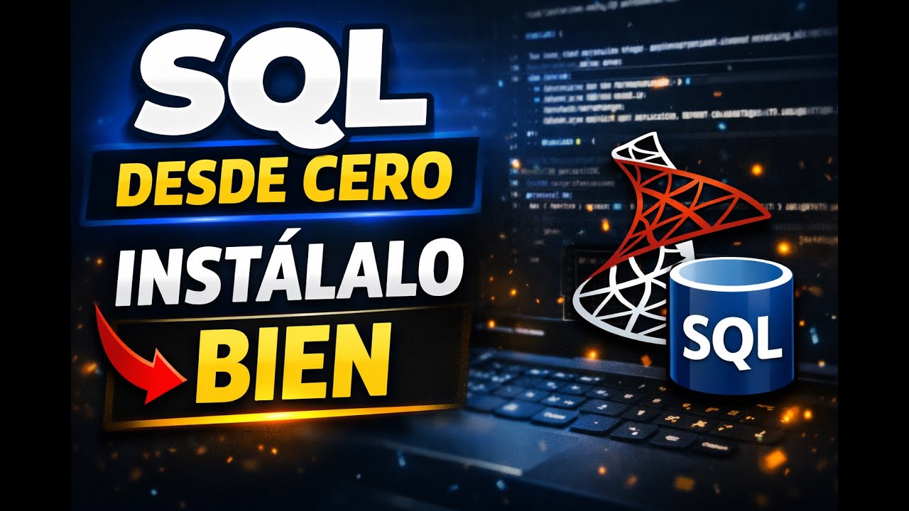 SQL desde CERO 🔥 | Instala, Configura y da tus Primeros Pasos en SQL ...