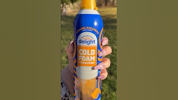 NEW Cold Foam Creamer International Delight