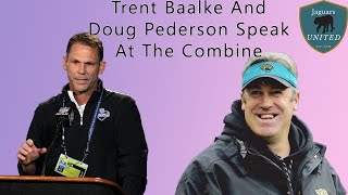 Jaguars United Live Show - Trent Baalke/Doug Pederson reaction video