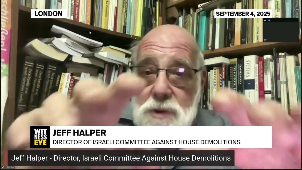 Джефф Халпер о стратегии дегуманизации израильского правительства