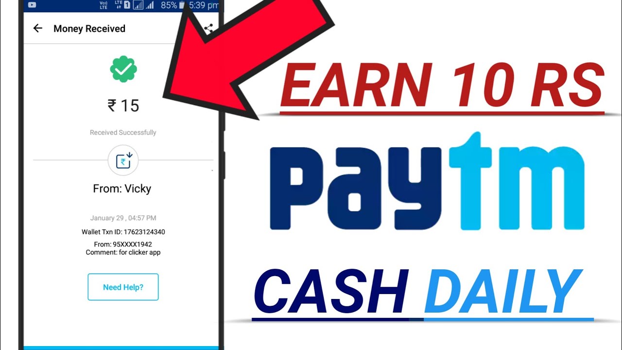 Earn 500 RS Paytm Cash With This App YouTube earn-500-rs-paytm-cash-with-this-app-youtube