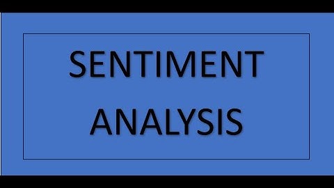 Sentiment analysis | pattern recognition and machine learning | IIT JODHPUR