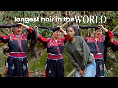 I Visited the YAO WOMEN in China for their Rice Water Hair Growth Recipe and Growth Secrets