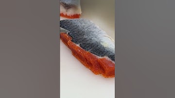 Cắt cá trích đỏ sashimi. Món ngon phải thử #shortsviral #sushi #food #seafood #foodie #yummy