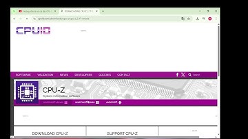 cách tải CPUID CPU-z