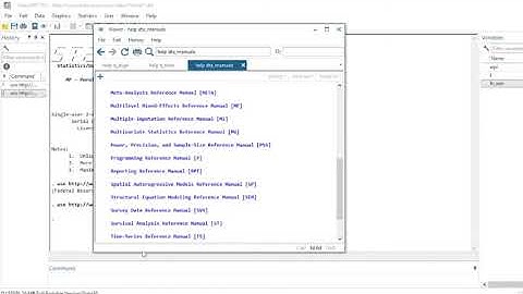 How to use STATA example dataset