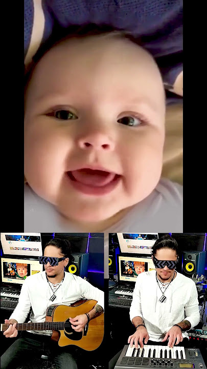 Bebezinho fofo remixado - Música com o bebê #bebe #baby #babysong #criança