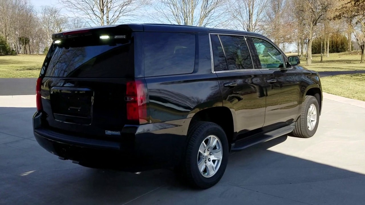 2016 Chevy Tahoe John Jones Police Pursuit Vehicles YouTube