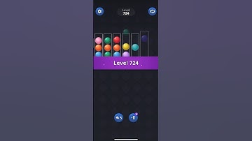 Color Bubble - Ball Sort Puz (Level 724)