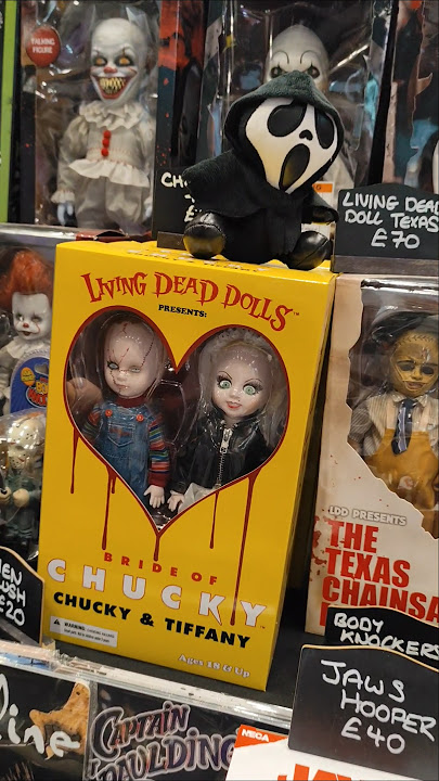 'It's Chucky & Tiffany from Wish'  #chucky #figures #horror