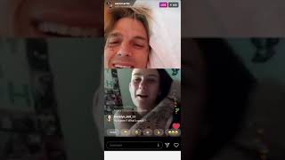 Aaron Carter IG Live (Dec 23 2019)