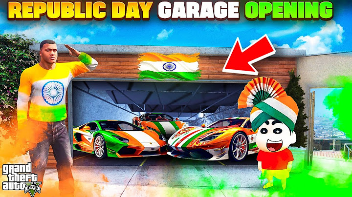 Franklin & Shinchan Celebrating Republic Day & Another Country Thief’s Steals Our Indian Cars GTA 5