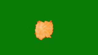 Explosion Bomb Green Screen Affect Animationhd Stock Footage