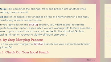 A Step-by-Step Guide on How to Merge Develop Using SmartGit