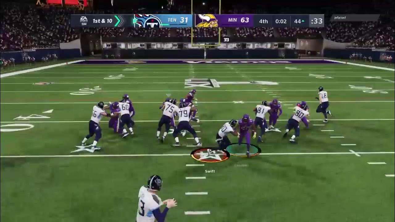 Madden 2025 Season 5 Vikings vs Titans II Super Bowl YouTube