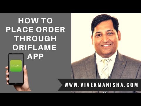 How to Place Order through Oriflame App. 