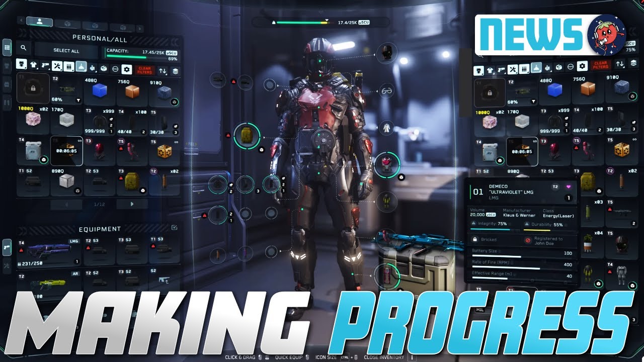 Star Citizen Might Be Getting a Real Inventory Sooner Than You Think