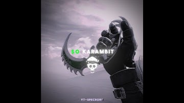 $100 Vs $0 Karambit in CODM... 💀