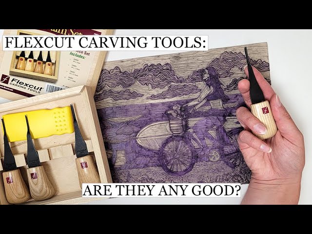 Tool Shapes and Sizes Explained - Pfeil and Flexcut Tools 