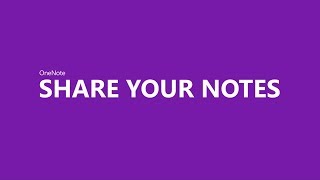 Share your notes with OneNote screenshot 4