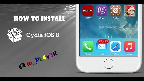 How to install Cydia on iOS 8 - 8.1 (Windows)