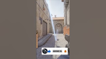 CS2 INFERNO "MİD SMOKE" FROM T #shorts #short #cs2 #oyun #games