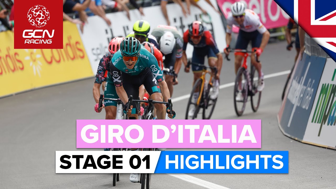 Defekt grænseflade Vind Sprinters Vs Puncheurs Fight For The First Maglia Rosa! | Giro D'Italia  2022 Stage 1 Highlights - YouTube