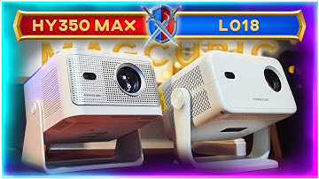Magcubic HY350 MAX 🆚 L018 - The Ultimate Budget Projector BATTLE! 🔥⚔️ [Full Comparison & Review]