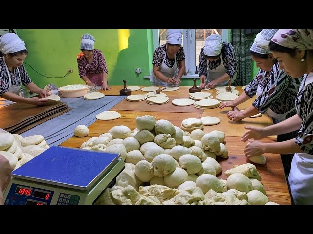 10,000 flatbreads a day I am the number one street food in Uzbekistan class=