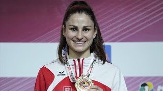 Elena Quirici (SWIS) vs Kyiriaki Kydonaki (GRE) Female Kumite - 68 kg | Karate 1 Rabat 2022