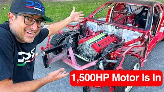 This Will Decimate All… 1500 Whp Ferrari F12 Motor Is In!