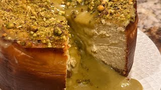 This pistachio cheesecake is heavenly!! A must try 😋