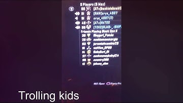 Trolling little kids on bo2 by getting booted