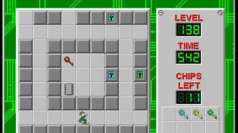 CCLP2 level 138 solution - 481 seconds