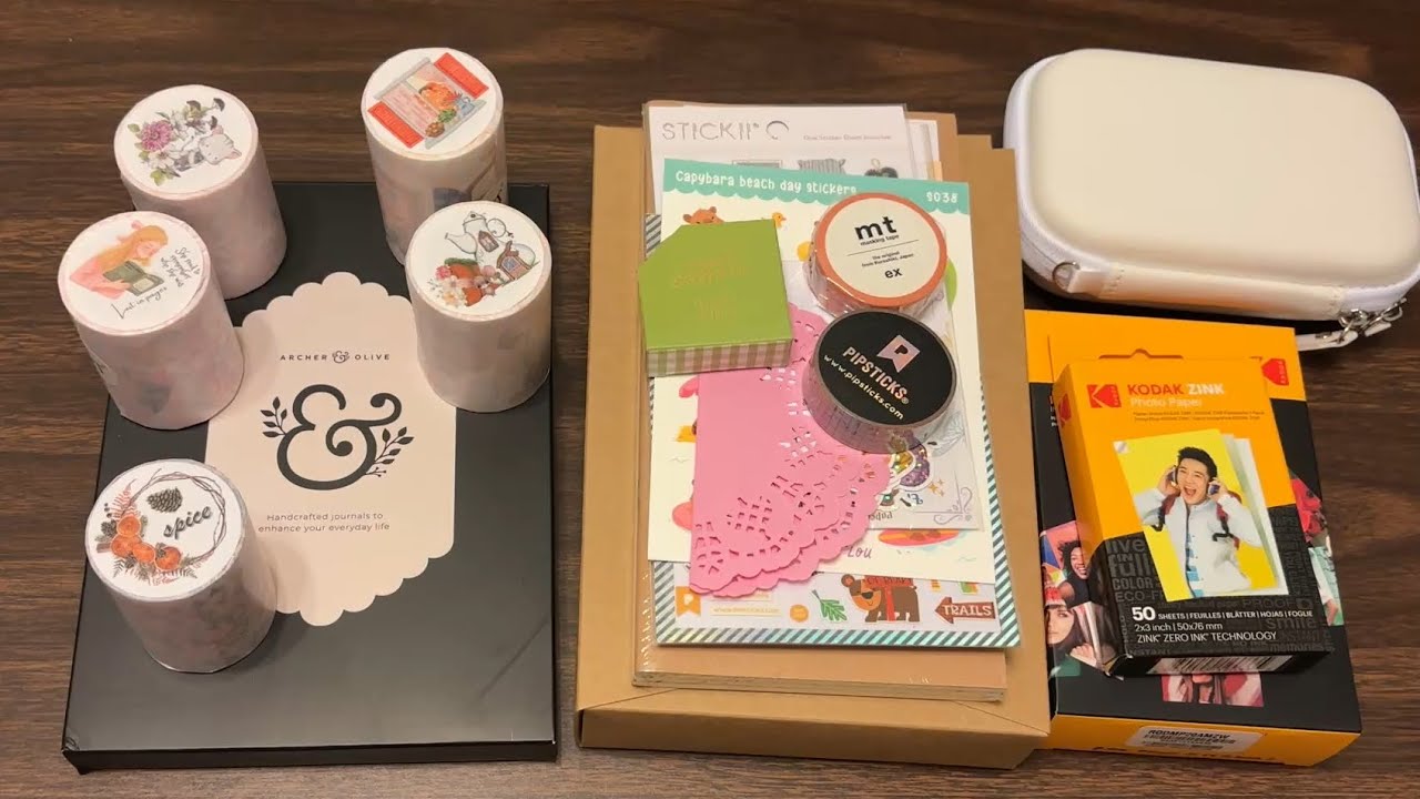 Journal Chit Chat + Stationery Haul (Little Craft Place and Washi Tape Shop) 