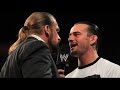 Raw - Punk and Triple H exchange words before Night of Champions