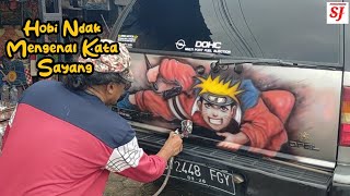 Request Bos Muda Lukis Airbrush Di Mobil Blazer ( Naruto, Batman, Hulk ) 👍🏻❤️